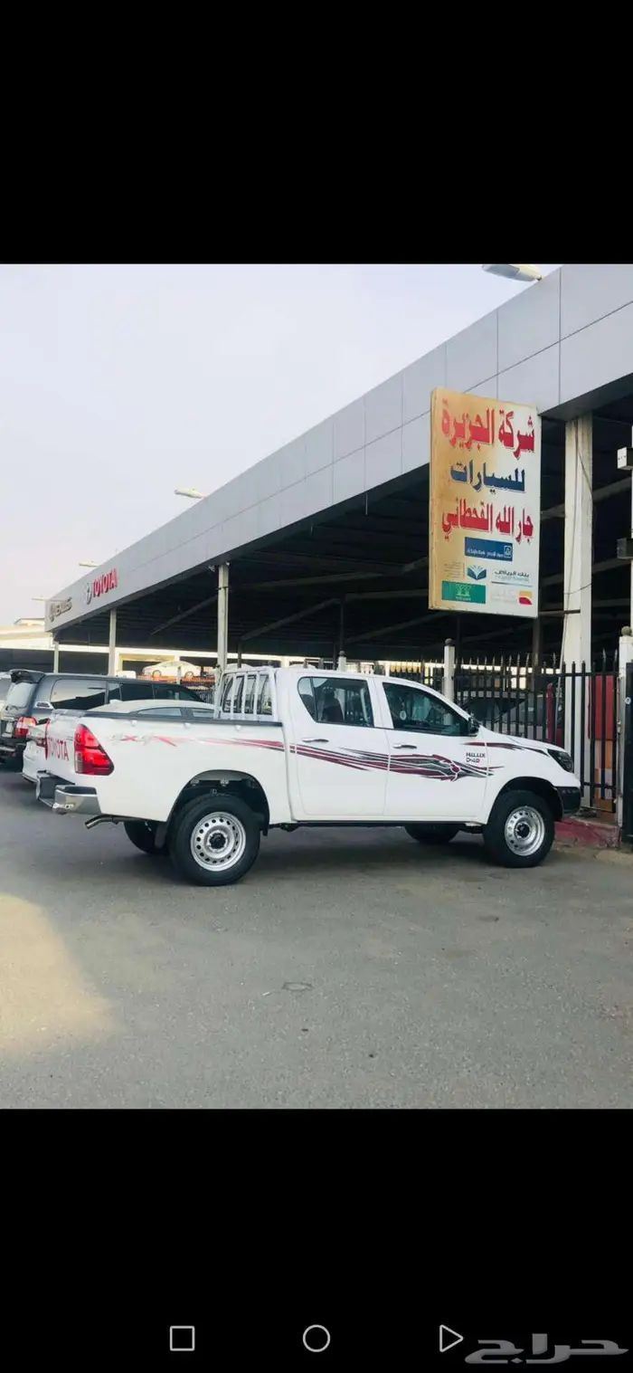 تويوتا هايلوكس غمارتين دبل ديزل GL 2 سعودي 2024 ب 110 ألف 3