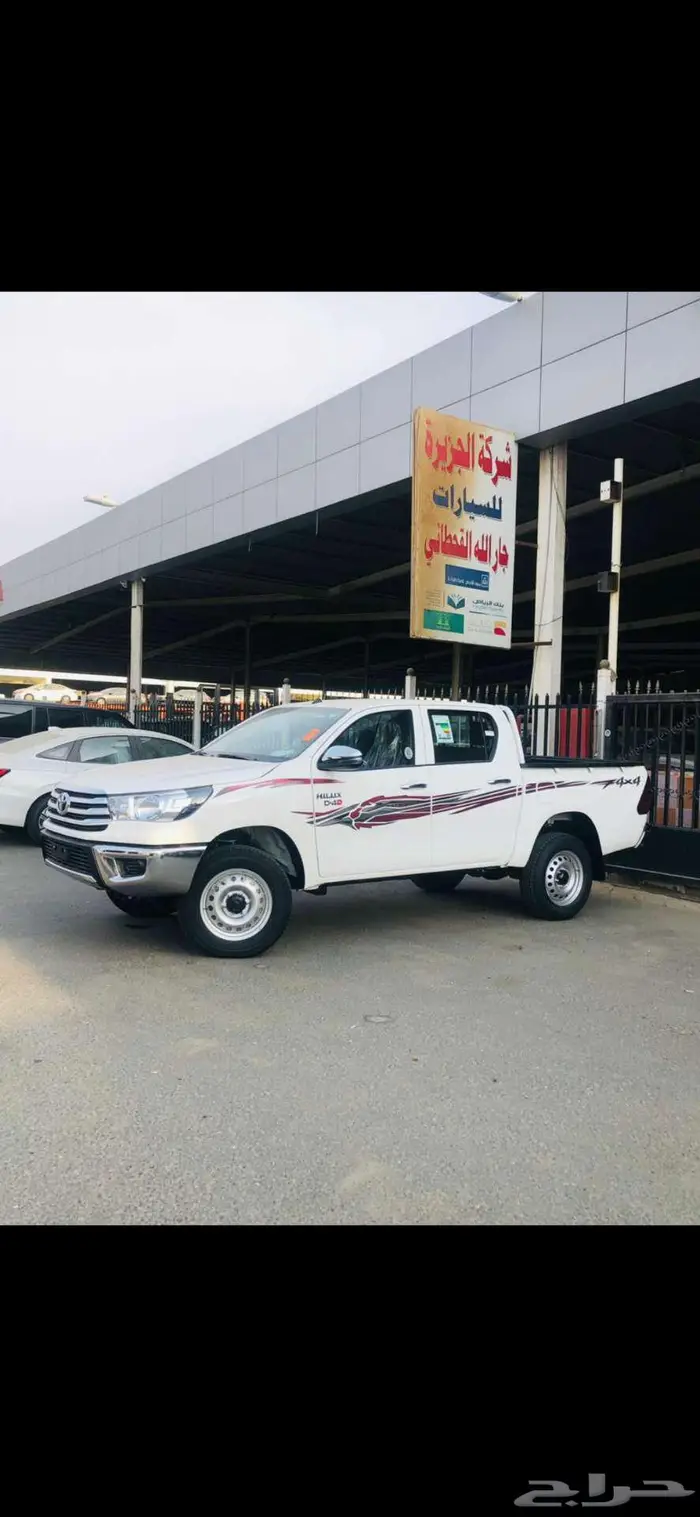 تويوتا هايلوكس غمارتين دبل ديزل GL 2 سعودي 2024 ب 110 ألف 0