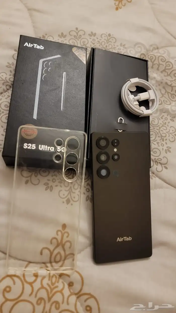 جوال سامسونج اس 25 الترا 5 g جديد بكرتونه مستعمل نص يوم 0