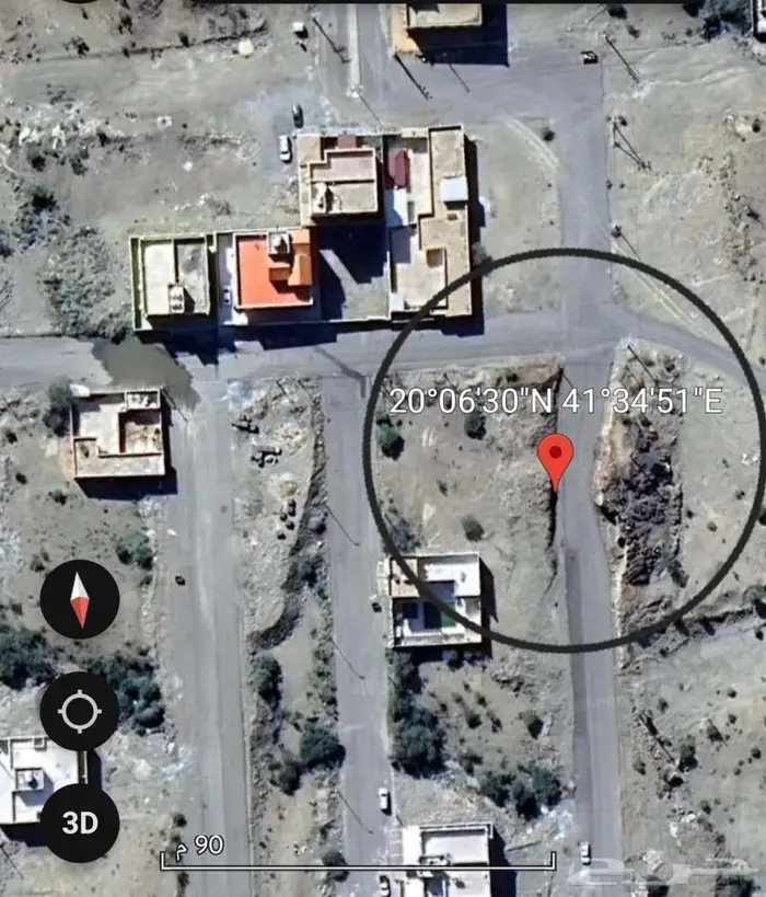 للبيع أرض سكنية منطقة الباحة مخطط بهر ح 1 ( 1400) 9