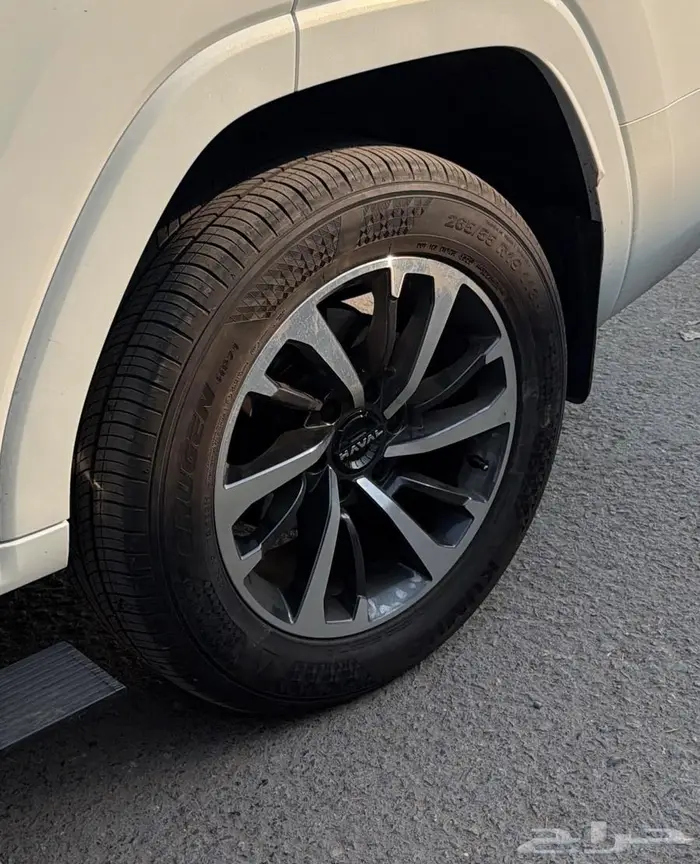 جنوط هافالH9 اصلي للبيع مع الكفرات 1