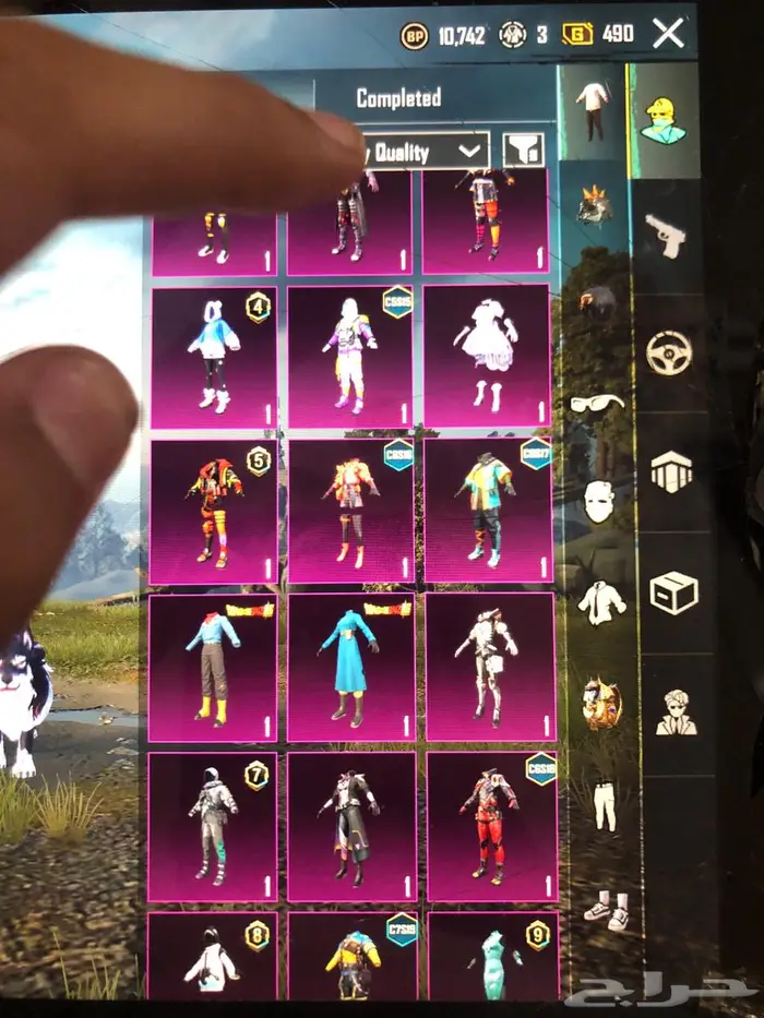 حساب ببجي للبيع يخوان انا صامل والله 7