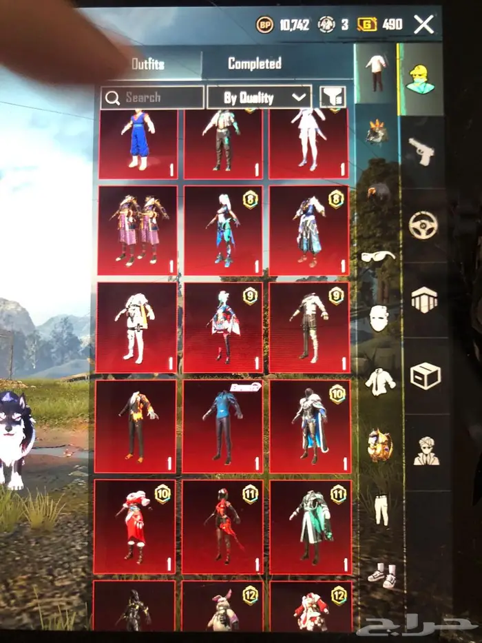 حساب ببجي للبيع يخوان انا صامل والله 4