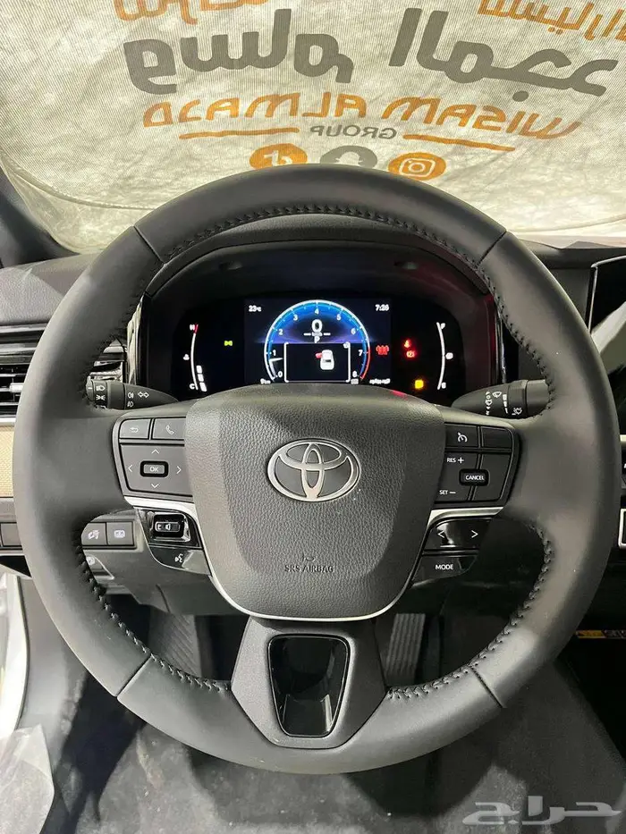 عرض خاص تويوتا كامري LE بنزين موديل 2025 بطاقه جمركيه 10