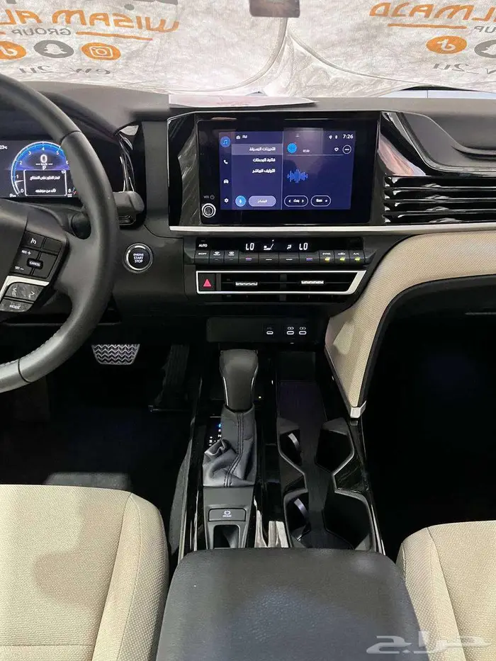 عرض خاص تويوتا كامري LE بنزين موديل 2025 بطاقه جمركيه 9