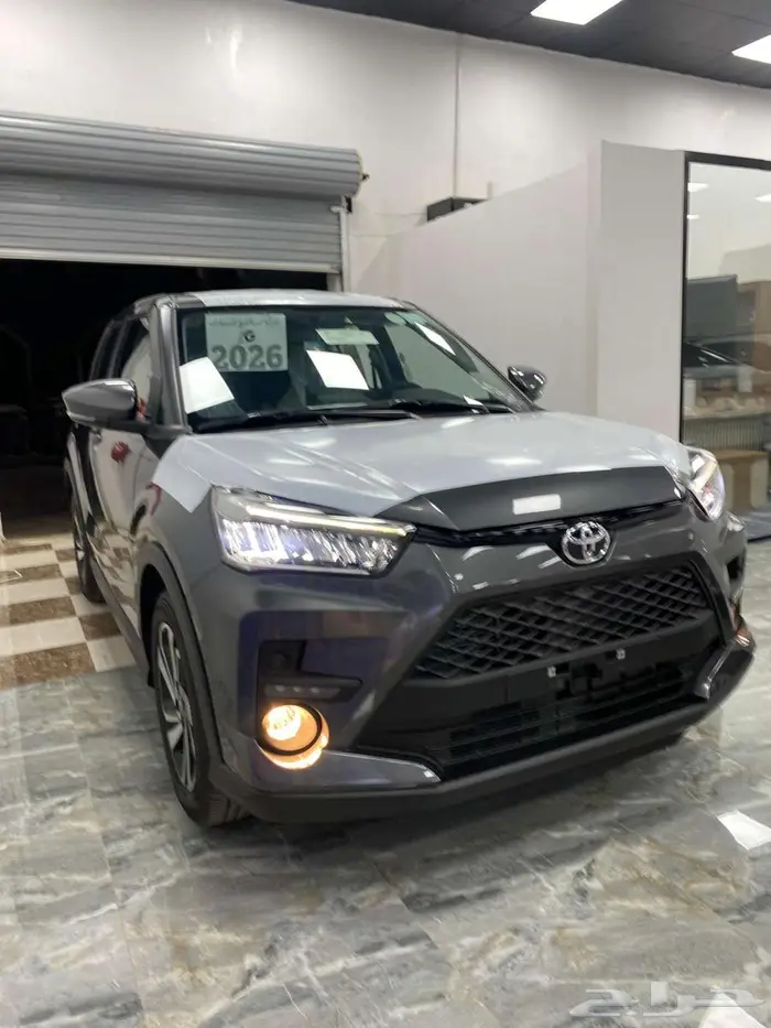 تويوتا رايز لمتد فل كامل 2026 رصاصي 2