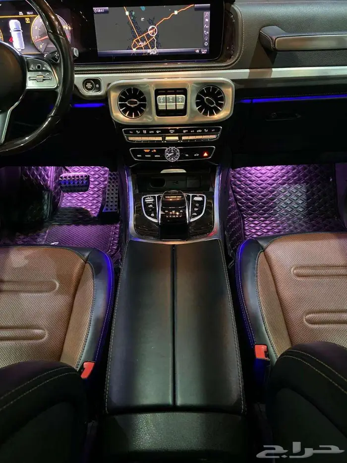 مرسيدس جي 500 موديل 2022 رصاصي ماشيه 63000كم 39