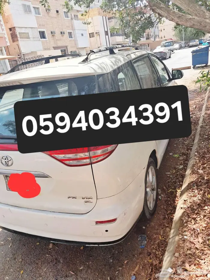 Toyota previa 7seater jeddah bwadi Model 2006Model Fahas OK 0
