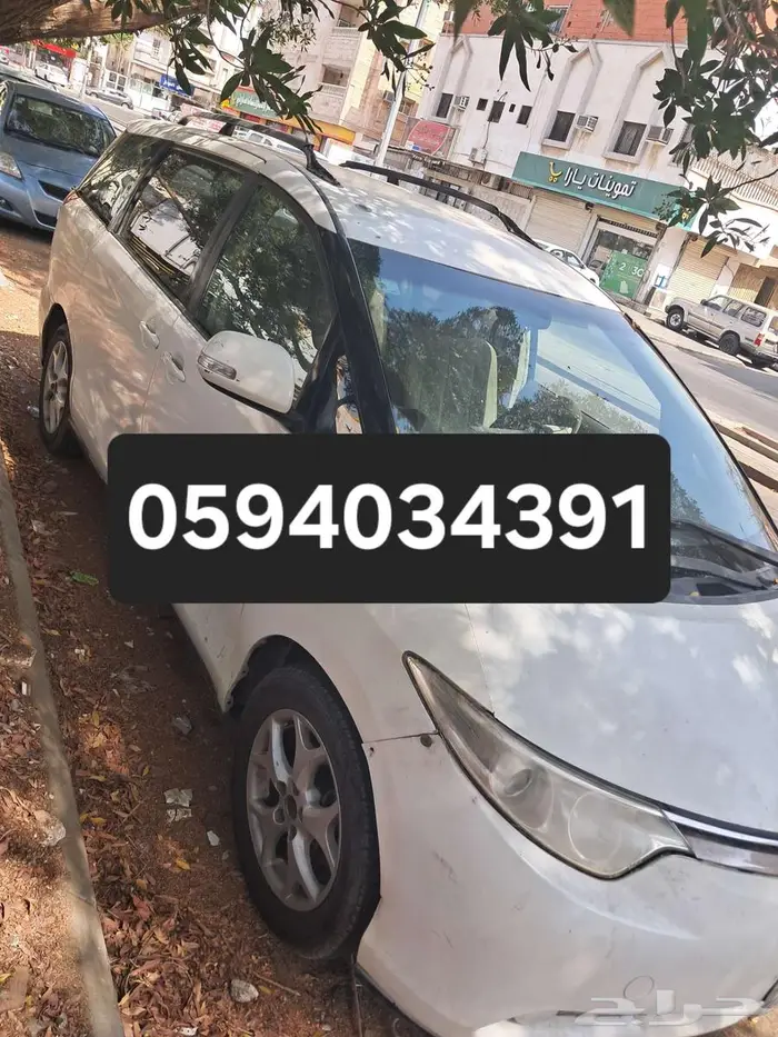 Toyota previa 7seater jeddah bwadi Model 2006Model Fahas OK 3