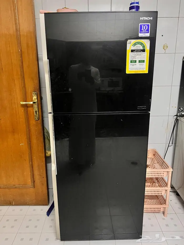 ثلاجة هياتشي ممتازة جدا  جدا  سبب البيع نقل بيت جديد 2