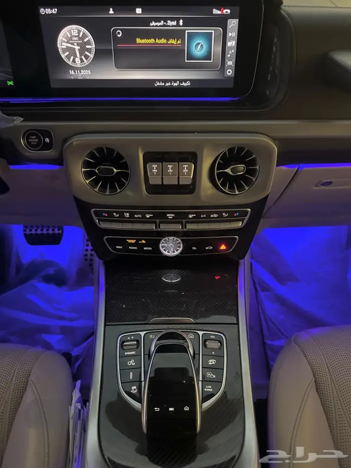 جي كلاس 2019 G63 الجفالي اسود بيج 9