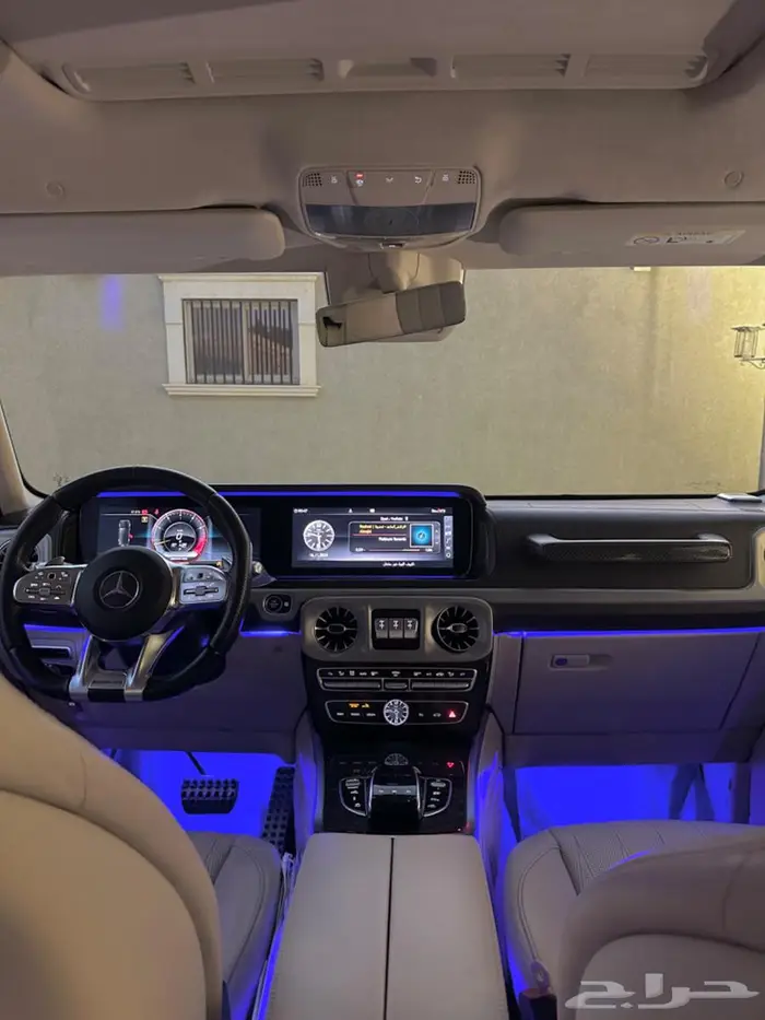 جي كلاس 2019 G63 الجفالي اسود بيج 6