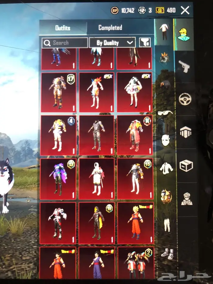 حساب ببجي للبيع 2