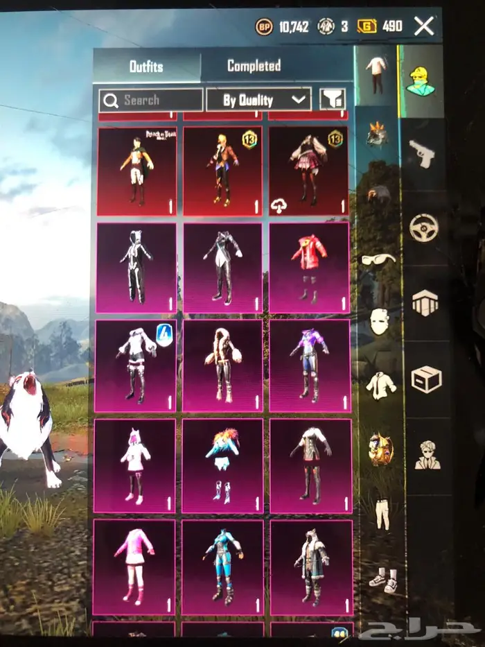 حساب ببجي للبيع 4