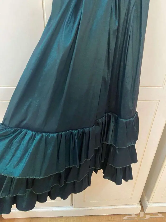 فستان اخضر مقاس M ميديام وسط للبيع 2