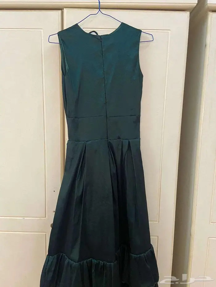 فستان اخضر مقاس M ميديام وسط للبيع 1
