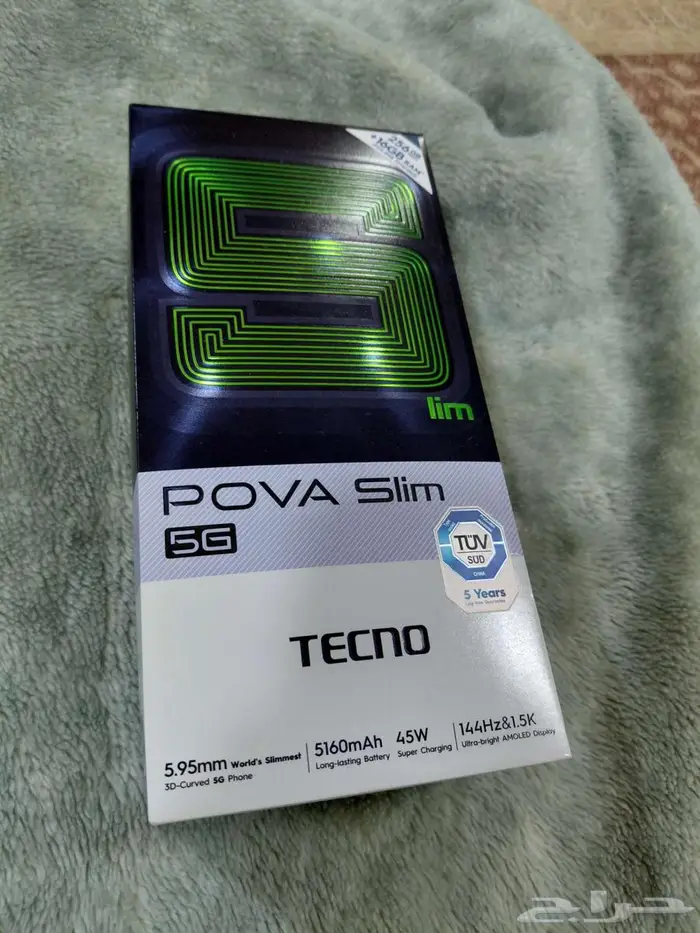 للبيع بالدمام اخف جوال في العالم تكنو بوفا سليم 3