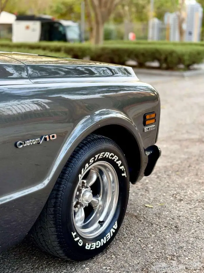 شيفروليه سلفرادو C10 350 كلاسيك مجدد موديل 1972 36