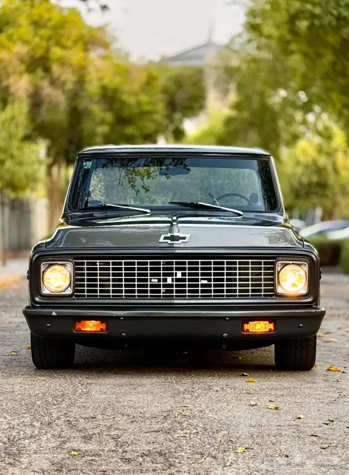 شيفروليه سلفرادو C10 350 كلاسيك مجدد موديل 1972 8