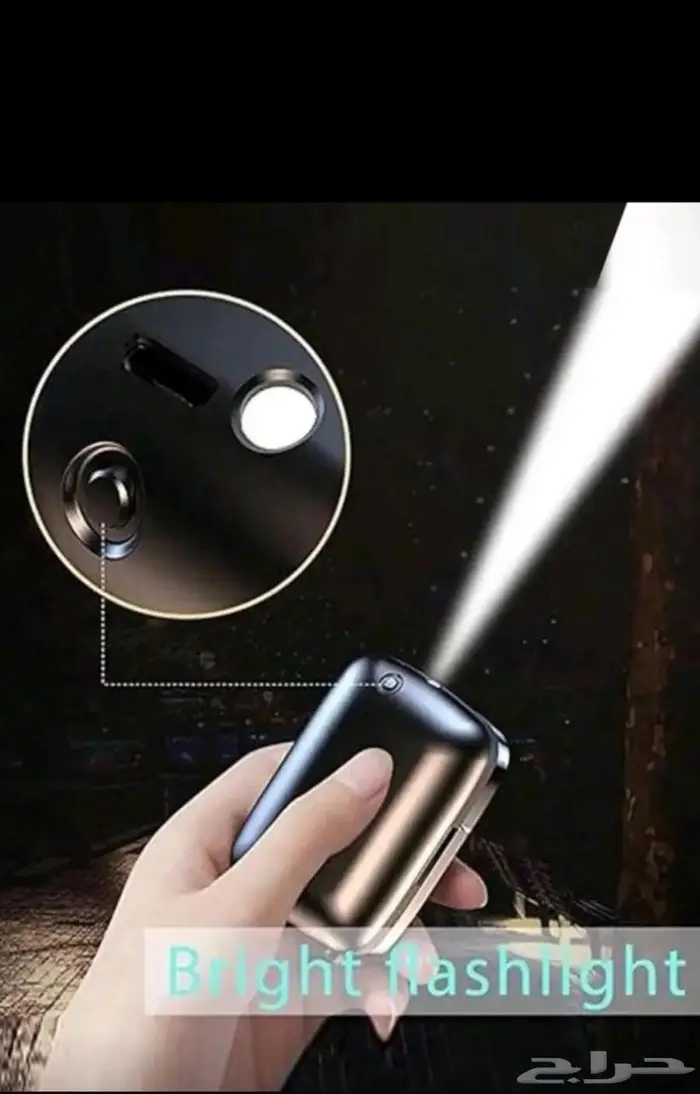 سماعة بلوتوث مميزة   شاشة لمس   كشاف   تشحن الجوال 1