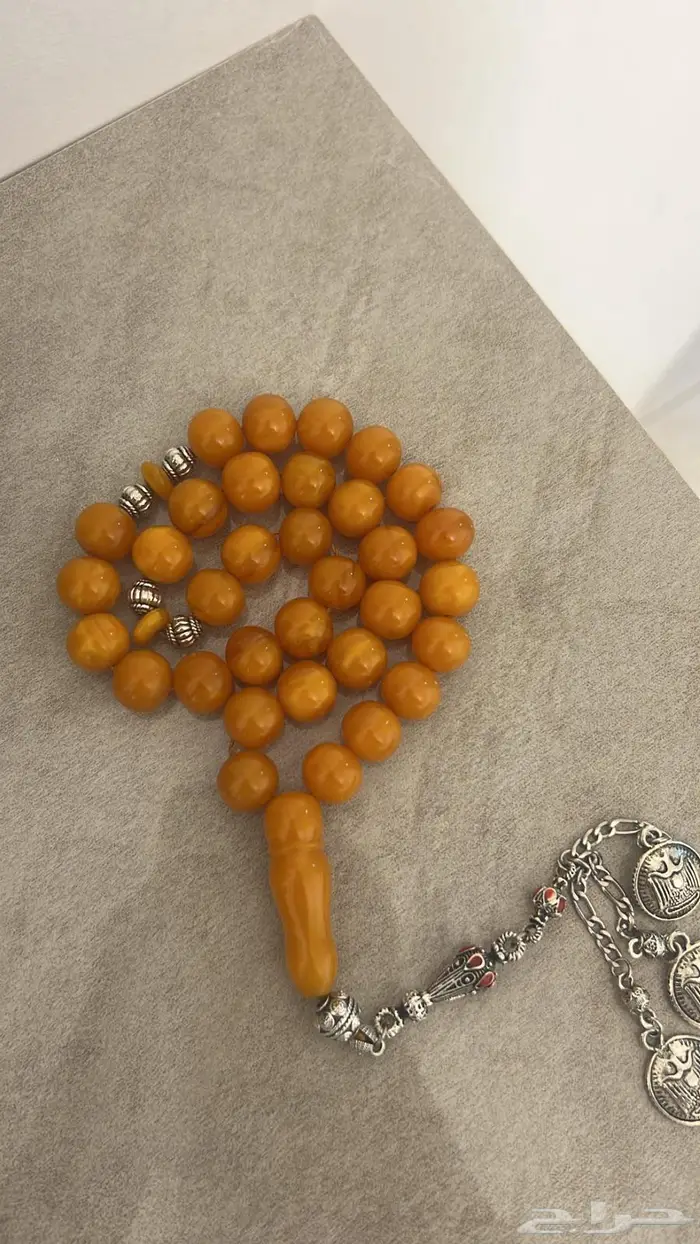 سبحة انتيك سمكي الماني لعشاق النوادر 3