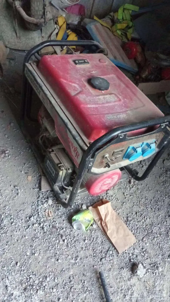 بيع مكينة سن حجم 3 بوصة و مولد 3طن 1