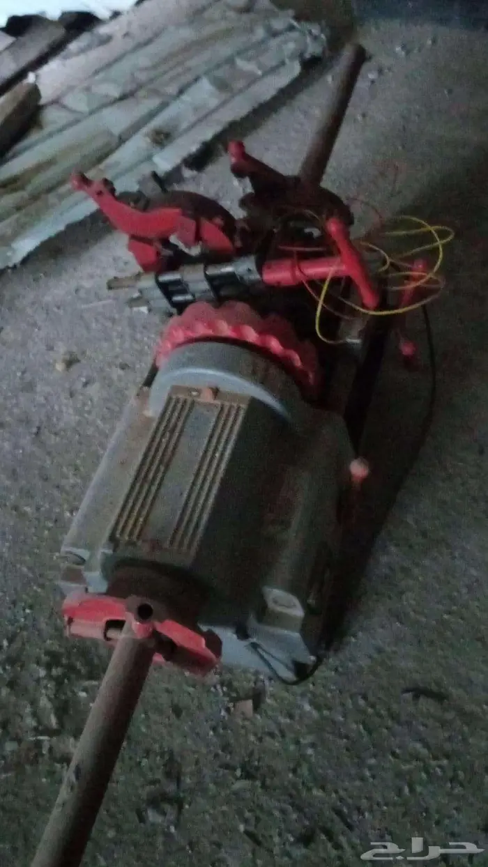 بيع مكينة سن حجم 3 بوصة و مولد 3طن 0