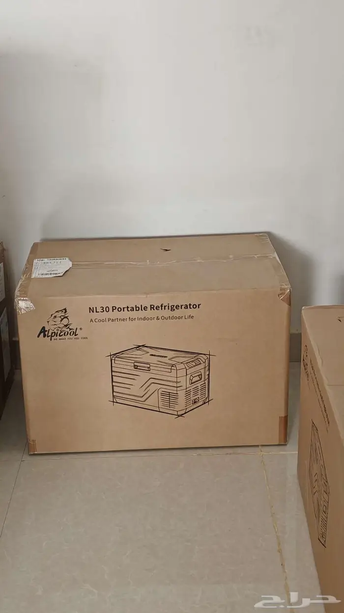 ثلاجة 25 لتر من شركة alpicool كمبرسر كهرب 12 220 فرلت6 5