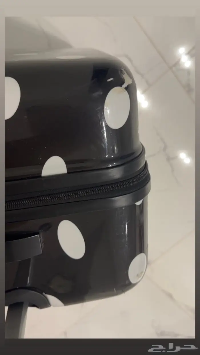 شنطة سفر متينة وقوية ماركة ELLE جديدة من الداخل 25كيلو جدة 5