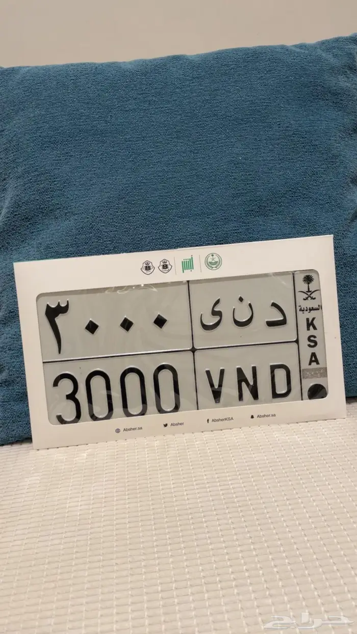 لوحة رقم 3000 0