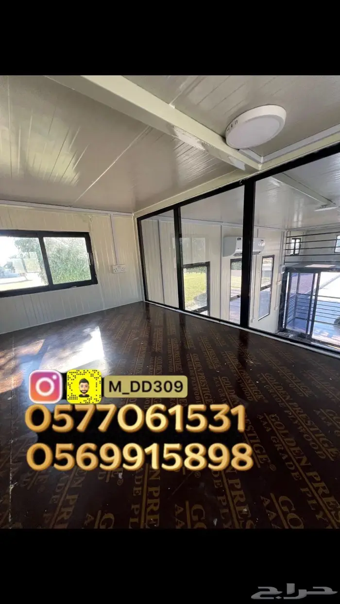 للبيع كرفان طابقين جديد 16