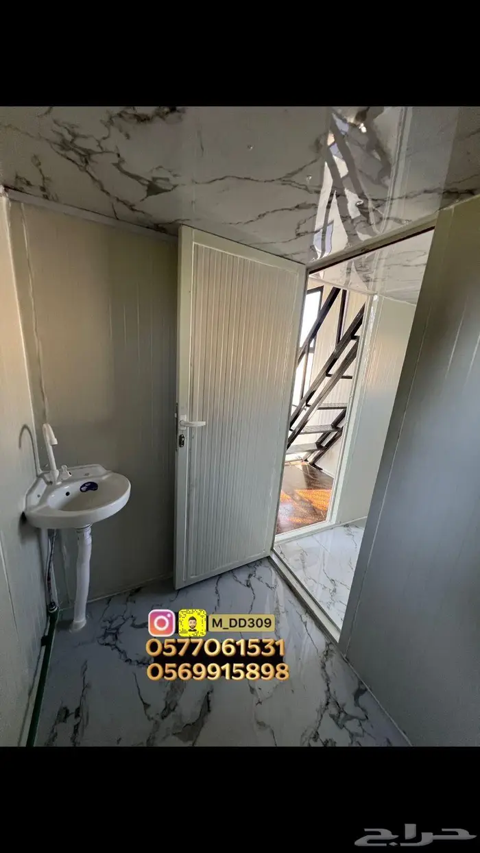 للبيع كرفان طابقين جديد 5