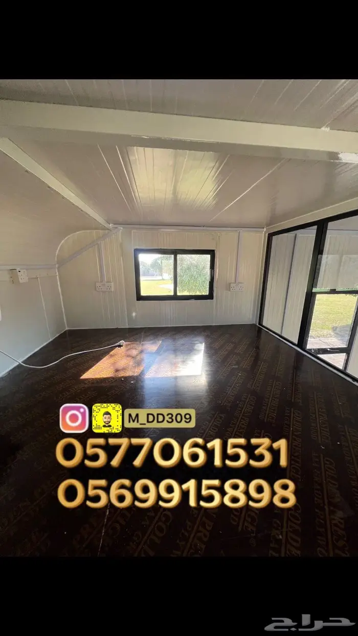 للبيع كرفان طابقين جديد 13