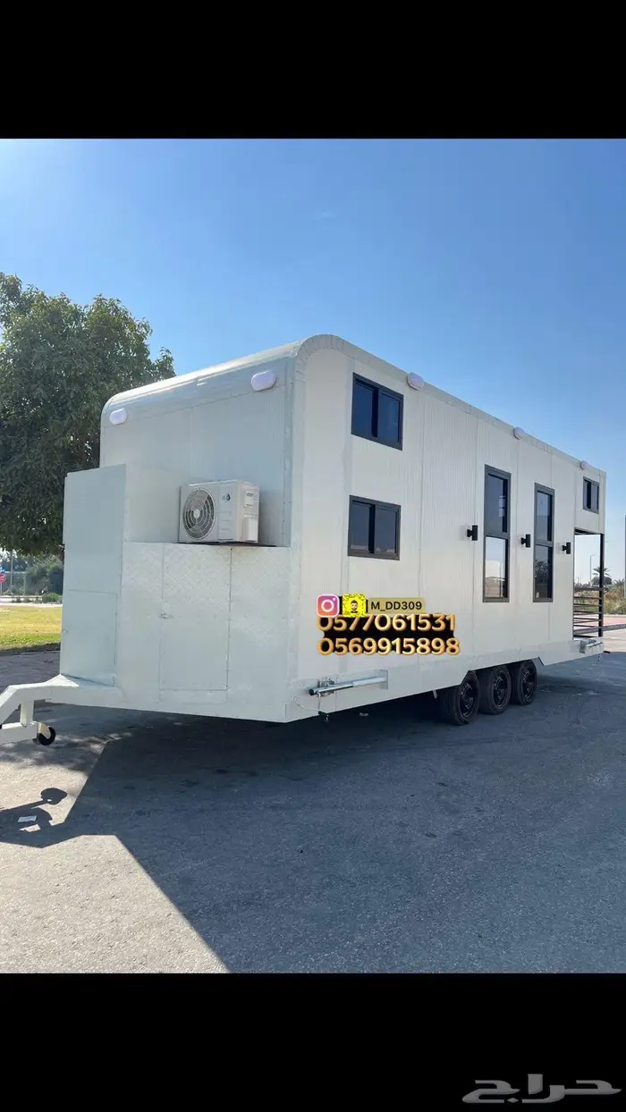 للبيع كرفان طابقين جديد 14