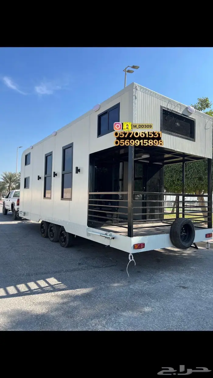 للبيع كرفان طابقين جديد 12