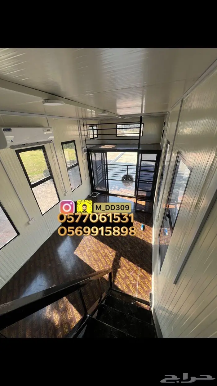 للبيع كرفان طابقين جديد 6