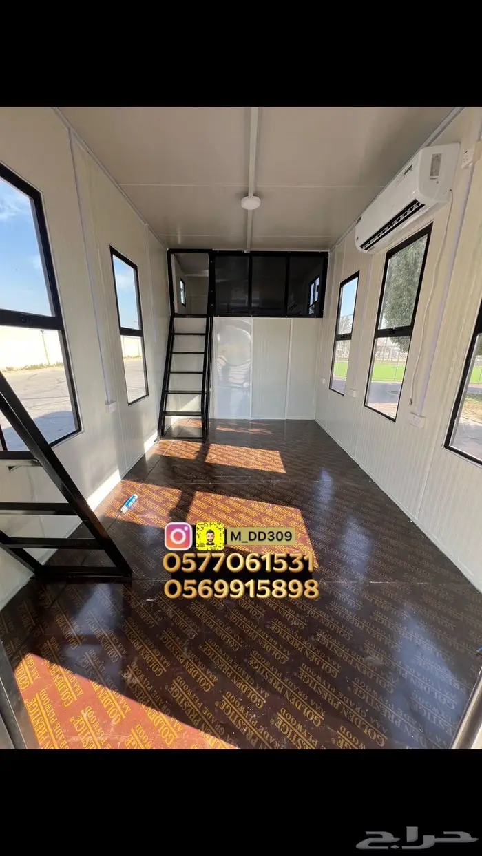 للبيع كرفان طابقين جديد 11