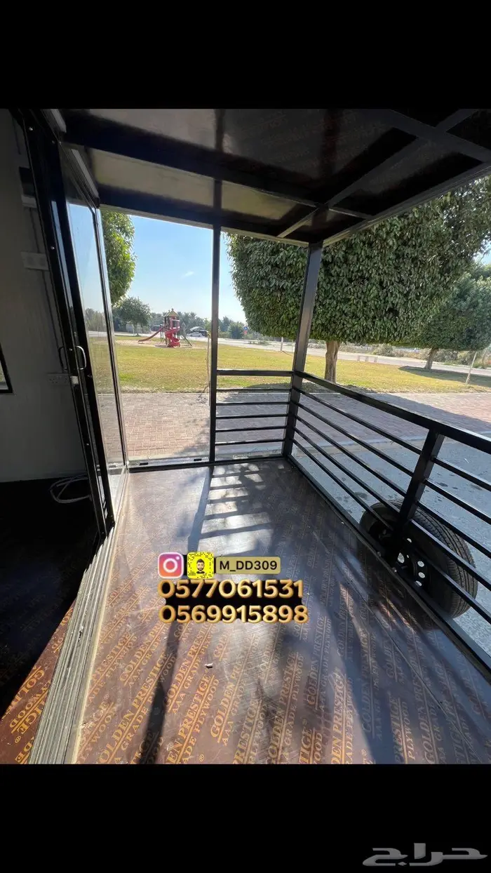 للبيع كرفان طابقين جديد 9