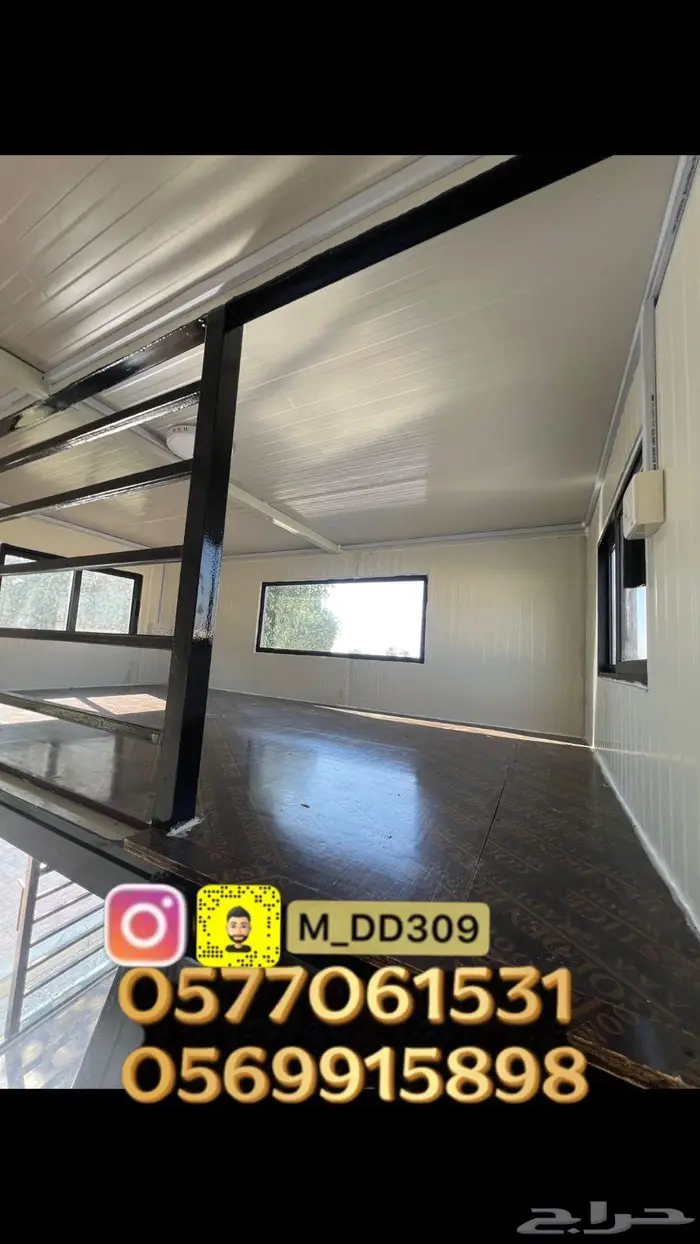 للبيع كرفان طابقين جديد 8