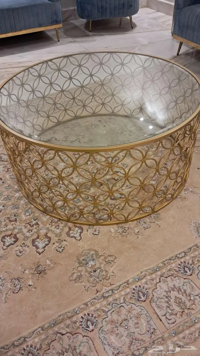 طاولة زجاجية 0