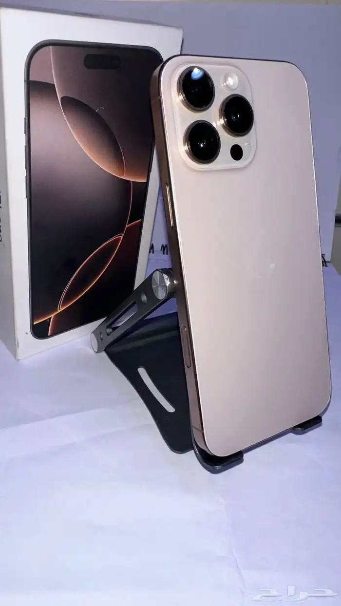 للبيع ايفون 16 برو ماكس - 256 قيقا - بطاريه 92 0