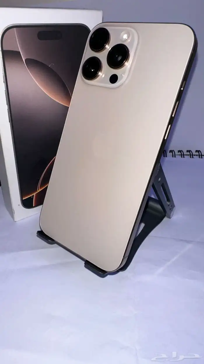 للبيع ايفون 16 برو ماكس - 256 قيقا - بطاريه 92 2