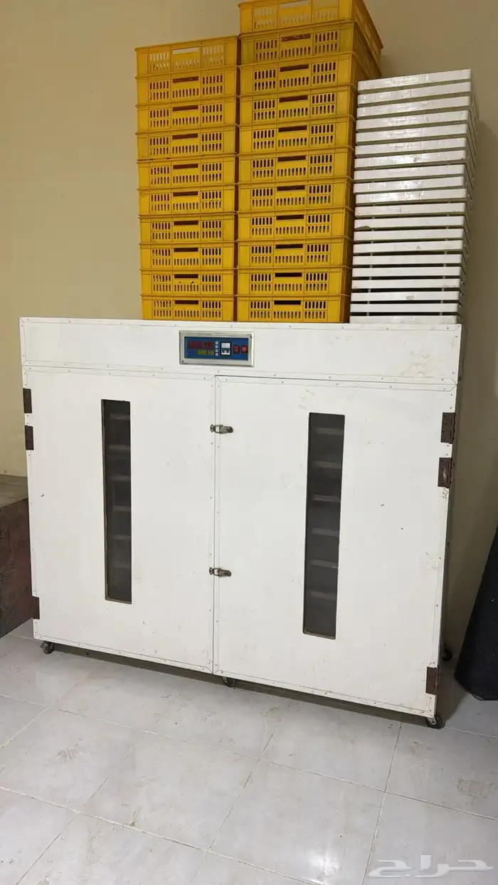 فقاسه للبيع بكامل أغراضها تاخذ تقريبا  1580 3