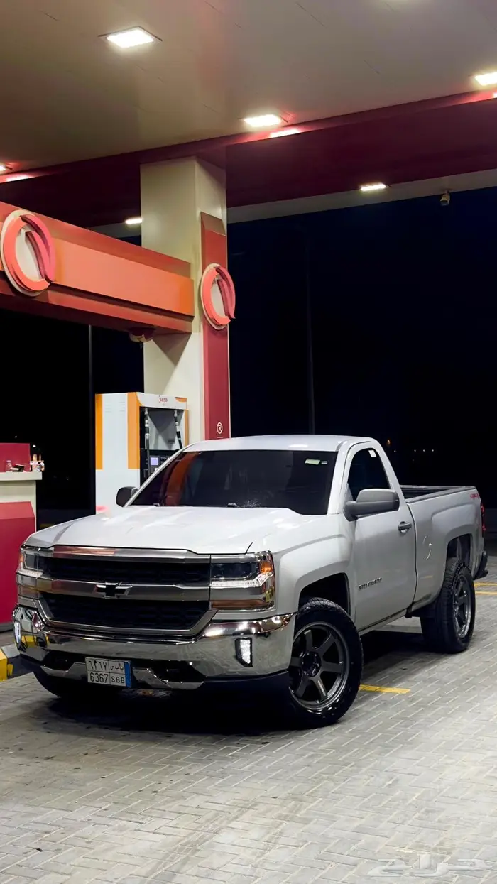 سلفرادو 2017 غماره نظيف 8 سلندر دبل 2