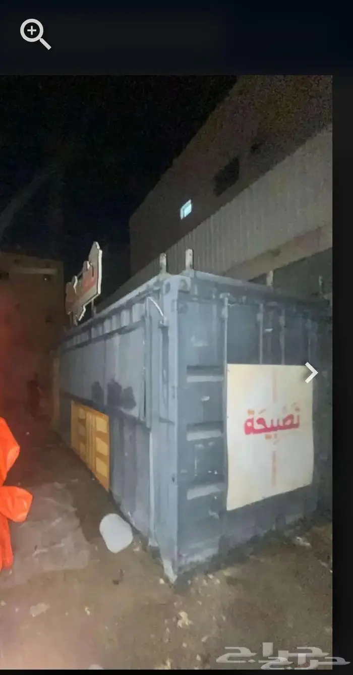 للبيع كونتينر فود ترك مجهز بالكامل 0