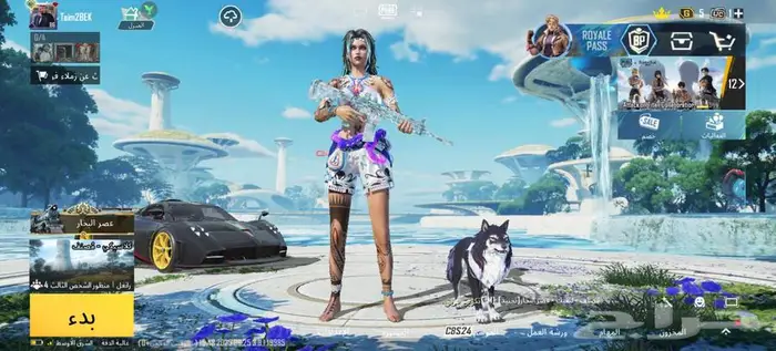 حساب ببجي الأحساء 25