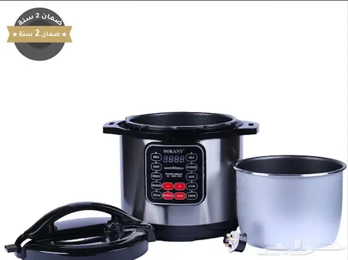 قدر ضغط كهربائي غير لاصق سعة 11 لتر بقوة 1600 واط 3