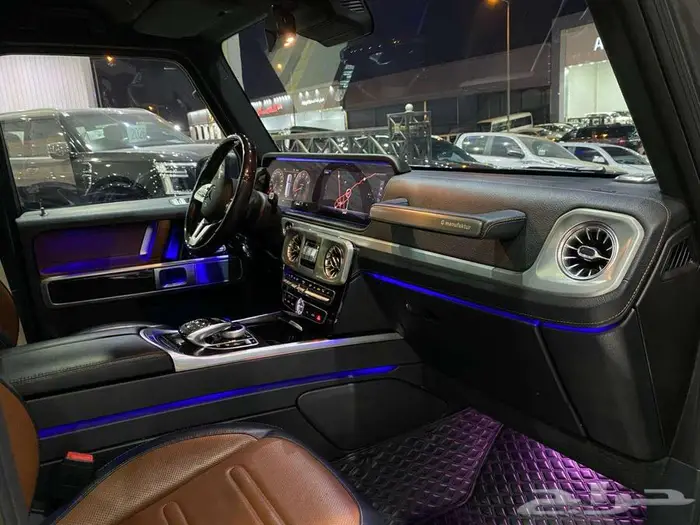 مرسيدس جي 500 موديل 2022 رصاصي ماشيه 63000كم 12