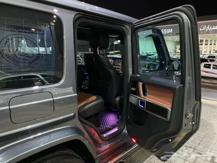 مرسيدس جي 500 موديل 2022 رصاصي ماشيه 63000كم 14