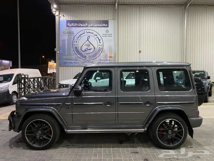 مرسيدس جي 500 موديل 2022 رصاصي ماشيه 63000كم 19